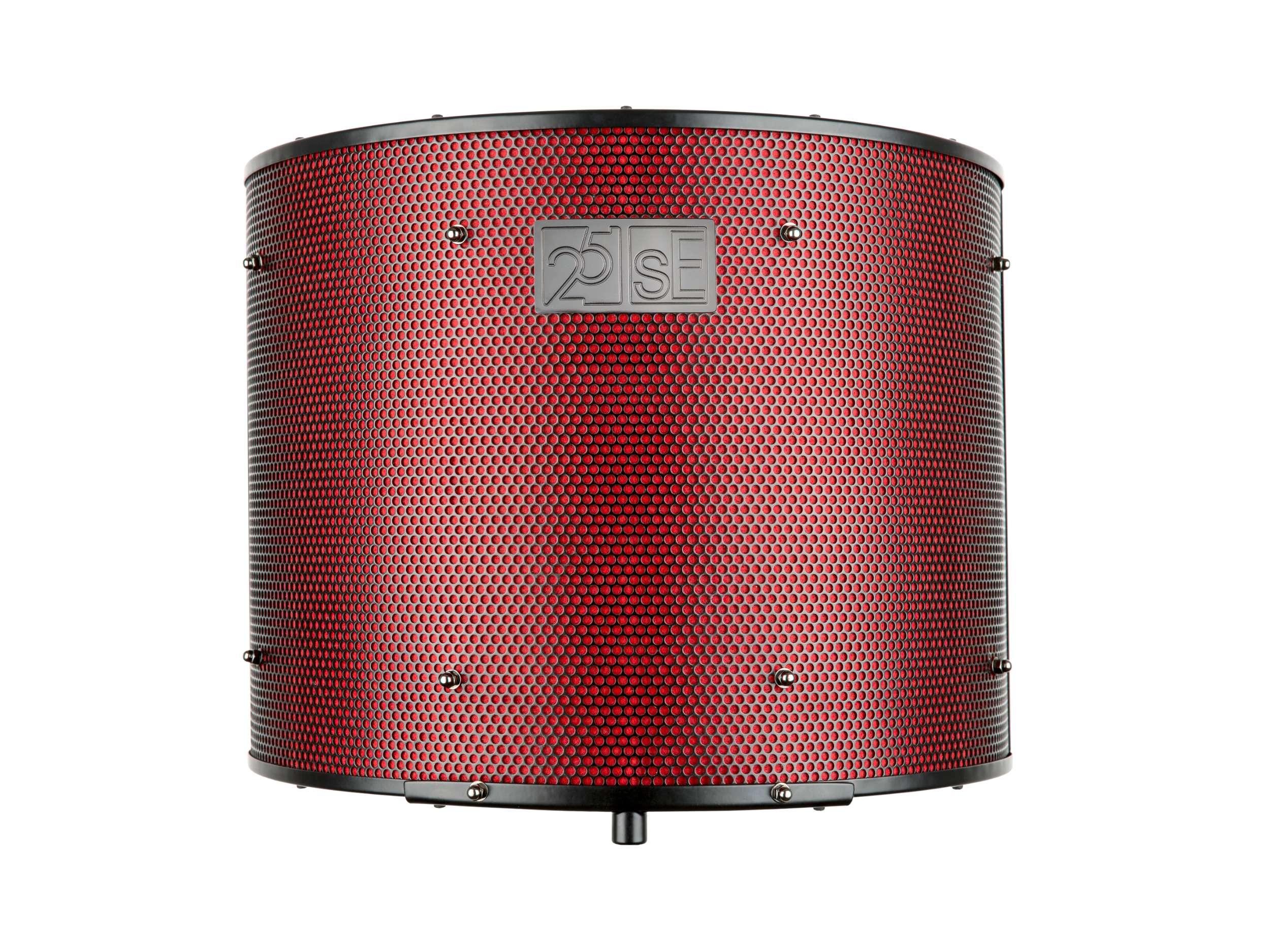 sE Electronics Reflexion Filter Pro Black-Chrome and Red Ltd
